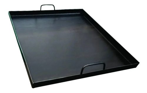 Plancha Bifera Cocina 50x50x3,5 Chapa Parrilla 4 Hornallas