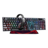 Kit Gamer Teclado Teclas Retroiluminadas Mouse Gamer Tut