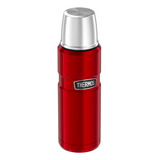 Termo Liquido Thermos King 470ml Acero Inoxidable Rojo