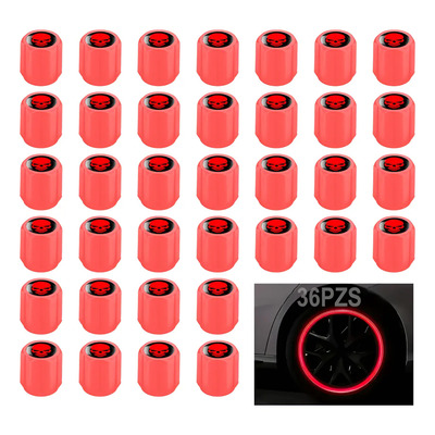 36 Tapones Válvula Auto Moto Luminoso Cubre Llanta Neumático | MercadoLibre