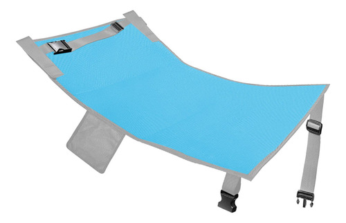 Reposapiés De Avión Para Niños Extensor De Azul 79cmx44cm