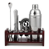 Set Bartender Kit Coctelera Vaso Shaker Preparar Bebibas X12