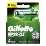 Repuestos Para Afeitar Gillette Mach3 Sensitive 4 u