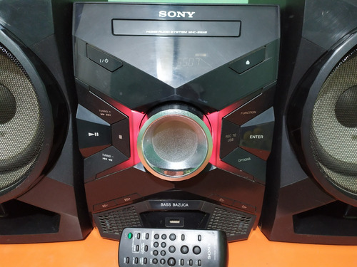 Minicomponente Sony 500w (rms) 1 Cd Am/fm Auxiliar Usb Mp3