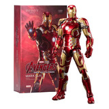 Boneco De Ação Zd Original Iron Man Mark43 Modelo Articulado