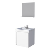 Mueble Para Baño Kit En Madera Onix Blanco 102434