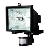 Refletor Halogêno C/ Sensor De Presença Quadrado 150w