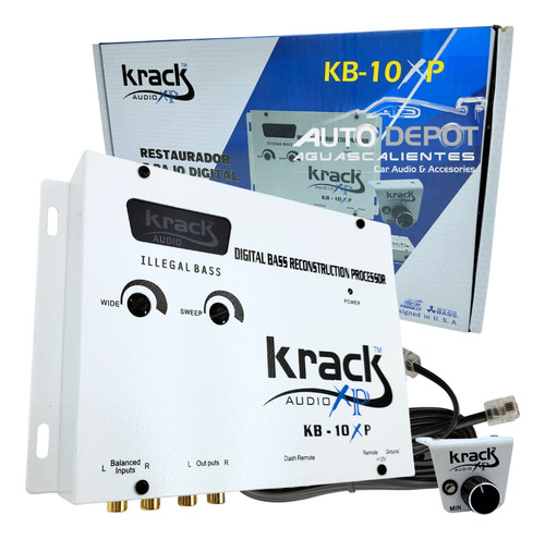 Epicentro Krack Kb-10xp Restaurador De Bajos Epicenter 13.5v