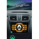 Multimídia Renault Logan/sandero 2013-2021 2+32gb Carplay