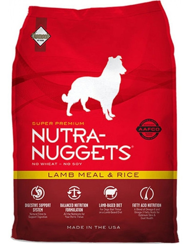 Nutra Nuggets Lamb Meal Y Rice Form 3 Kg