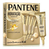 Kit Ampola De Tratamento Pantene Hidratação Poderosa