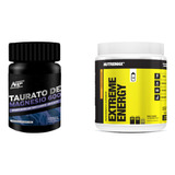 Taurato De Magnesio Sin Tacc X 100 Cap + Extreme Energy 560g