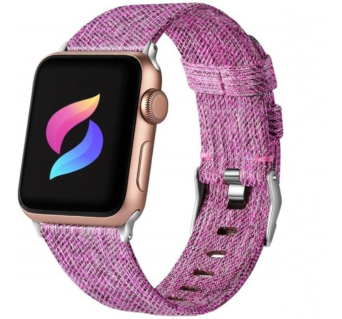 Malla Canvas Tejido Para Apple Watch Exclusivas !!