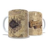 Pocillo Mug Mágico De 11oz Mapa Del Merodeador Personalizado