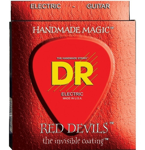 Dr Strings Rde-10 Encordadura Guitarra Electrica 10-46 Rojas