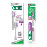 Respuetos Cepillo Dental Gum Sonic Power Deep Clean X2u