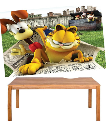 Painel Festa Decorativo So Um Bolinho Garfield 120x80cm