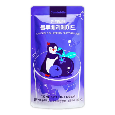 Cantabile Bebida Coreana Sabor Mora Azul Blueberry Ade | MercadoLibre