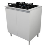 Armário Para Cooktop Multiuso Para Cozinha 2 Portas 100% Mdf