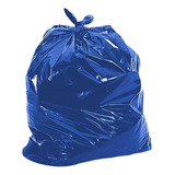 Saco Para Lixo Reciclável 40 Lts Azul C/100 