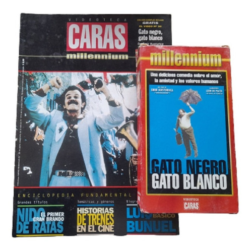  Vhs Gato Negro, Gato Blanco - Videoteca Caras N° 30