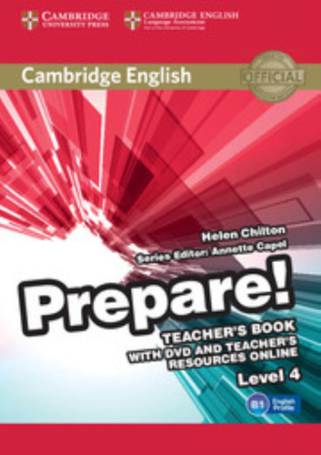 Prepare 4 - Teacher's Book + Dvd + Online Resources