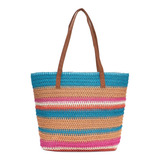 Bolsa Feminina Original Sacola Grande De Praia Verão + Cores