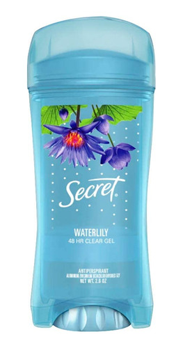 Secret Clear Gel Antitranspirante Y Desodorante, Aroma A Co.