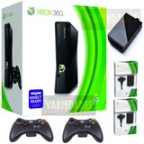 Xbox 360 5.0 + 1 Tb  170 J+ 2 Controles + Silicon + Obsequio