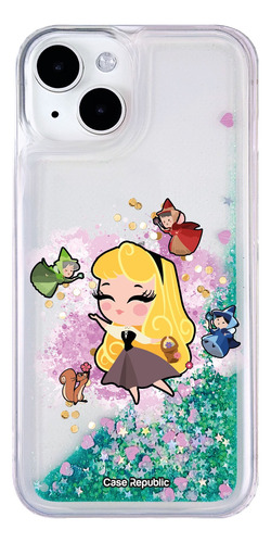 Funda Celular Para iPhone Disney La Bella Durmiente Aurora