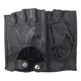 Guantes De Conducción Zluxurq Sin Dedos Talle M (23cm) Negro