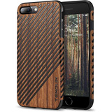 Tendlin iPhone 8 Plus Case/iPhone 7 Plus Case With Wood Gra.