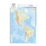 Mapa N°5 Físico Político Planisferio Continentes Paises X 1