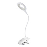 Lampara De Escritorio Led Velador Sarli Broche Tactil 220v