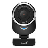 Cámara Web Genius Qcam 6000 Full Hd 1080p 30fps Negro C/ Mic