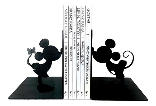 Sujeta Libros Mickey Y Minnie Mouse