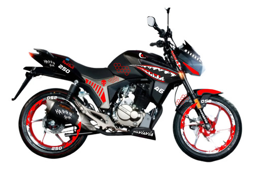 Kit Reflejantes Completo Vento Tornado Storm 250 Tiburon