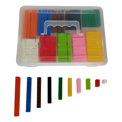 Regletas De Cuisenaire Graduada - Juego Matemático Didáctico | Meses sin interés