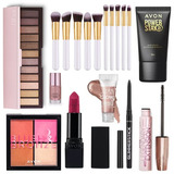 Kit De Maquillaje Tipo Maybelline Completo Profesional Una