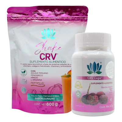 Pure Duo Curves Crv 60 Caps Shake Crv Durazno 600 G Pure Hea | MercadoLibre