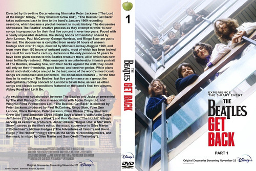 The Beatles - Get Back (miniserie De Tv) (3 Dvds)