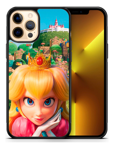 Princesa Peach Mario Bros Movie Poster Funda Celular Tpu 