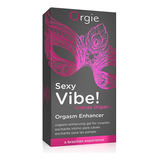 Lubricante Gel Estimulante Sexy Vibe Intense Orgasm Sabor Sin Sabor