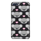 Funda Celular Koalas Koala Corazones Para Toda Marca De Cel