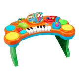 Piano Musical Bebe Con Luces Y Sonidos 10 En 1 Infantino