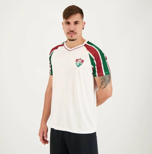 Camiseta Fluminense Masculino - Branco