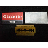 Antigua Hoja De Afeitar Gillette Thin