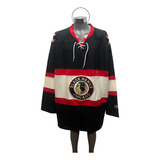 Jersey Reebok Nhl Hockey Sobre Hielo Chicago Blackhawks Negr