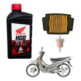 Kit Service Honda Wave 100 Filtro Aire + Aceite Honda Hgo