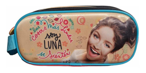 Lapicera Soy Luna Doble Cierre Con Relieve Atmpacks Origi